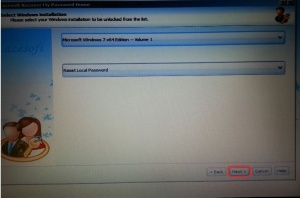 reset forgotten windows login password