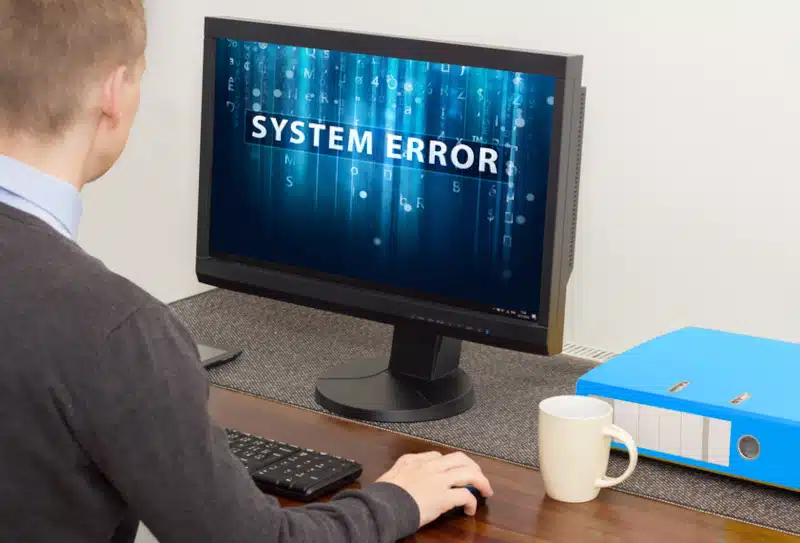 virus infection causing system error