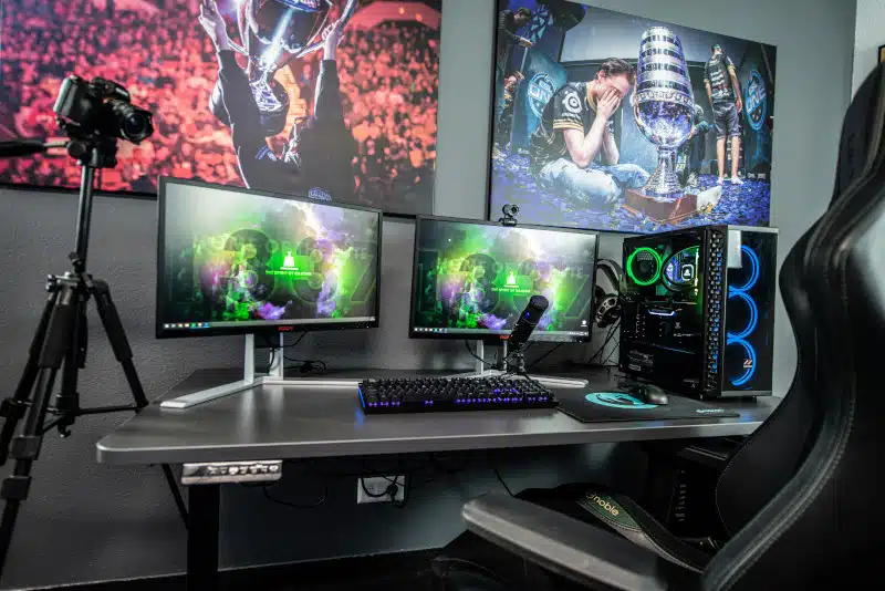 gaming pc setup