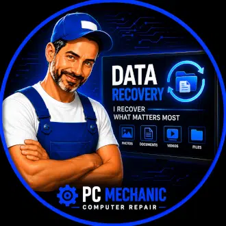 data recovery by Pcmechanic Computer Repair